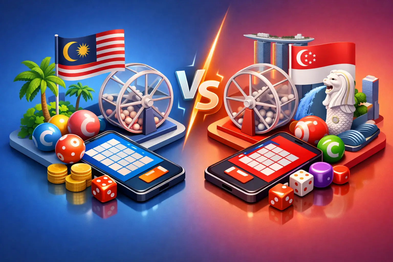 Malaysia 4D vs Singapore 4D for Online Players