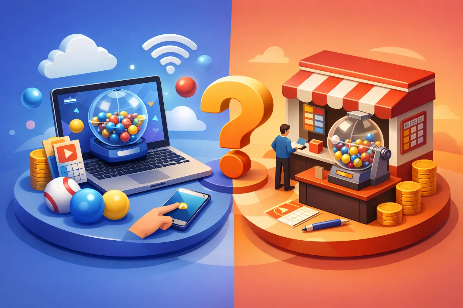 Online 4D vs Physical Outlet: Which Fits You?